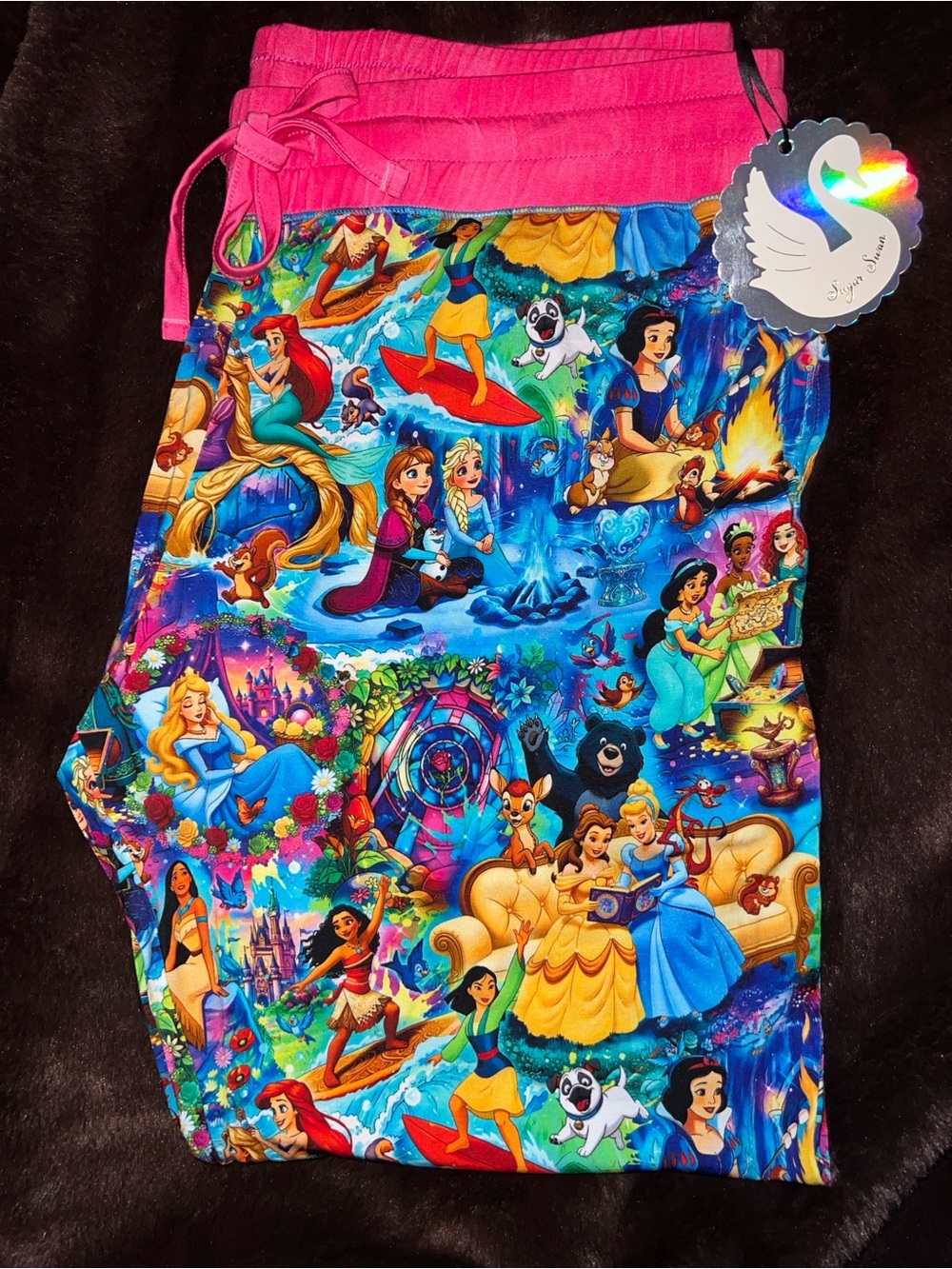 Sugar Swan Princess Palace Bamboo Joggers